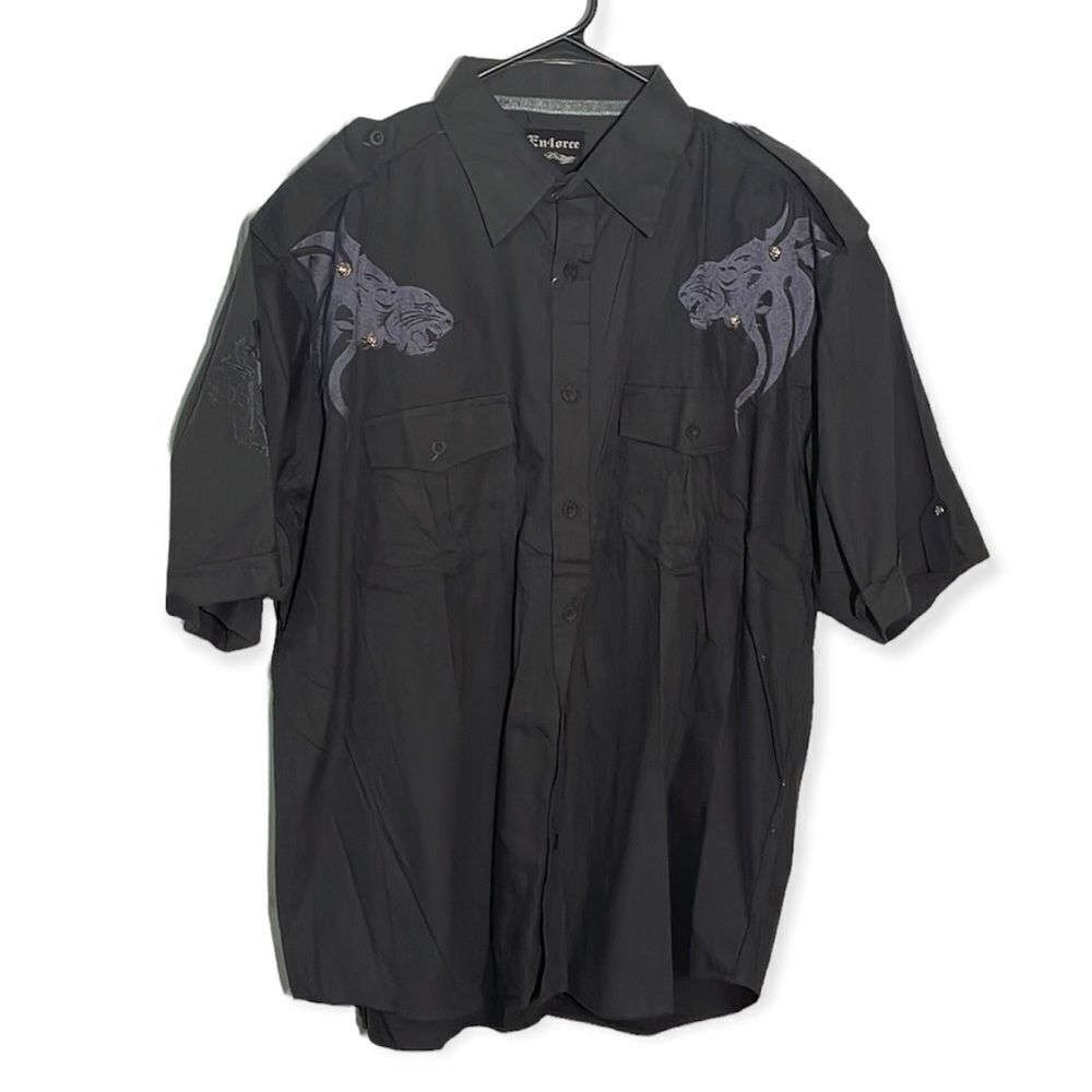 En4orce Embroidered short sleeve shirt